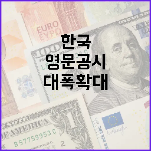 한국 증시, 외국인 위한 영문공시 대폭 확대