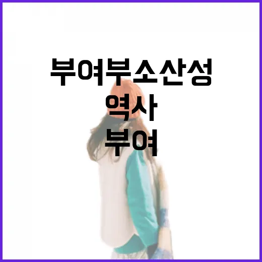 부여 부소산성, 가을의 역사와 자연 속 힐링