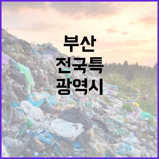 부산, 전국 특·광역시 공기질 1위 달성