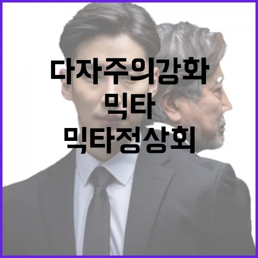 이 대통령, 믹타 정상회동서 다자주의 강화 다짐