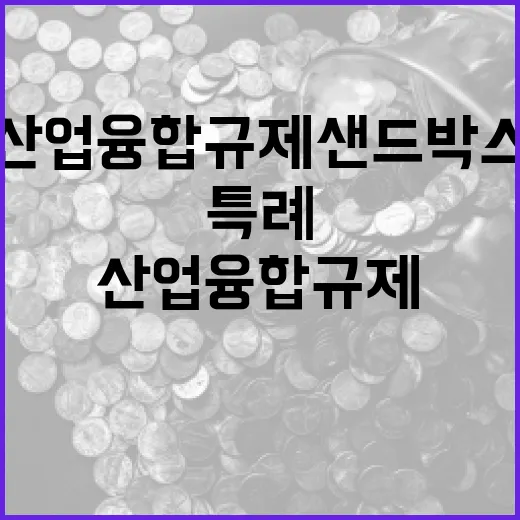 산업융합 규제샌드박스 특례 최대 6년 연장