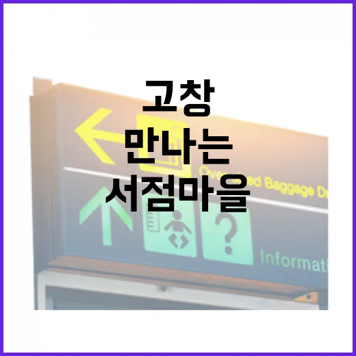 고창 서점마을, 책과 삶이 만나는 공간