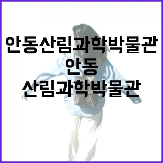 안동 산림과학박물관에서 만나는 숲의 가치