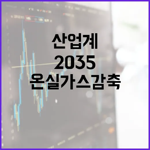 산업계 부담 줄이는 2035 온실가스 감축 전략