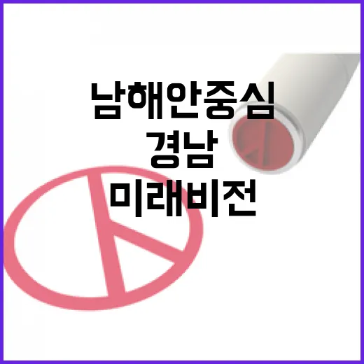 경남, 남해안 중심 미래비전 선포