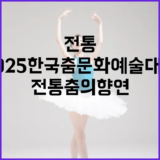 전통춤의 향연, 2025 한국 춤 문화 예술 대전