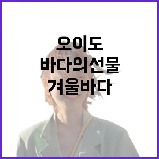 겨울 바다의 선물, 오이도 대하 맛보기