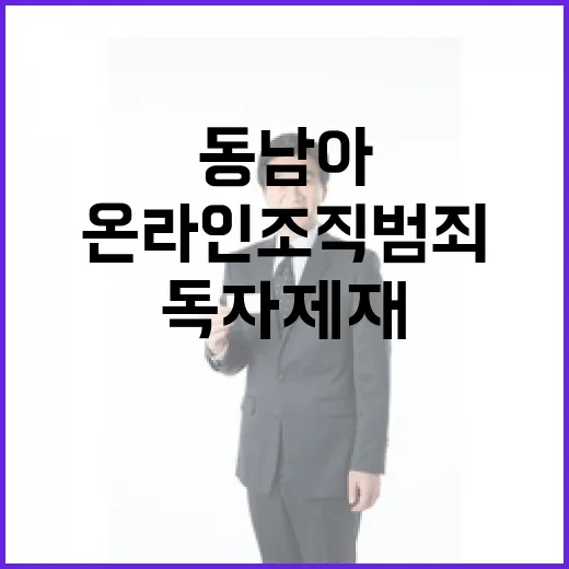 정부, 동남아 온라인 조직범죄 첫 독자 제재 단행
