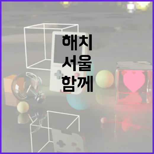 해치와 함께하는 서울 수호 웹게임 오픈