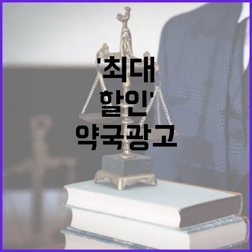 약국 광고 '최대·최고·할인' 표현 전면 제한