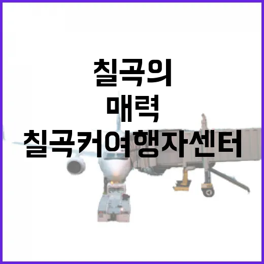 칠곡커 여행자센터에서 만나는 칠곡의 문화와 매력