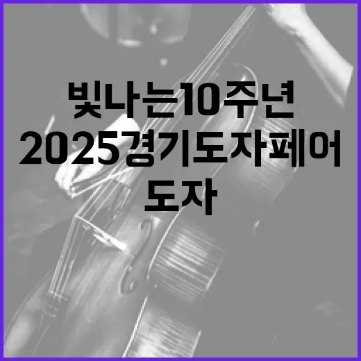 빛나는 10주년, 2025 경기도자페어 개막