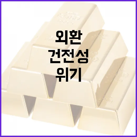 기재부, 외환위기 조짐 부인…대외건전성 양호