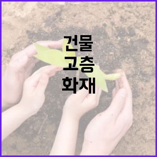 정부, 30층 이상 고층건물 6503동 긴급 화재점검