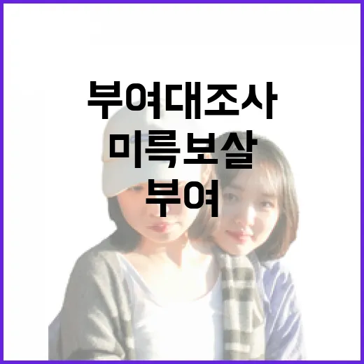 부여 대조사, 천년의 미륵보살과 사랑의 전설