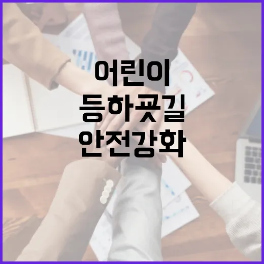 어린이 안전 강화, 등하굣길 CCTV 대폭 확대