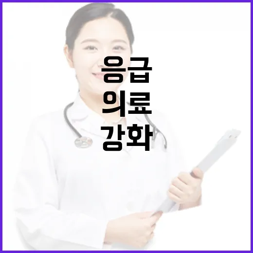 중증 응급환자 살리는 소방-의료 협력 강화 현장