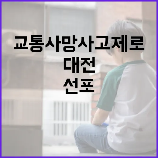 대전, 교통사망사고 제로 도전 선포