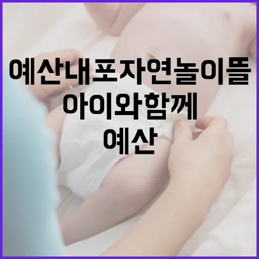 예산 내포자연놀이뜰, 아이와 함께하는 무료 체험 명소