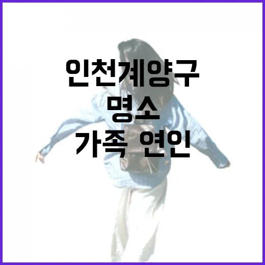 인천 계양구 겨울빛축제, 가족·연인 데이트 명소