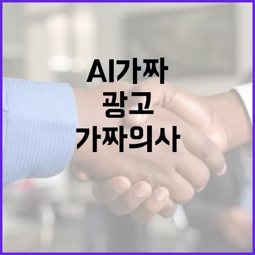 AI 가짜의사 광고 강력 제재 방안 발표