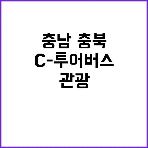C-투어버스, 충남…