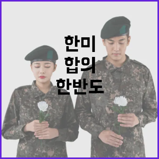 한미, 한반도 방위와 확장억제 강화 합의