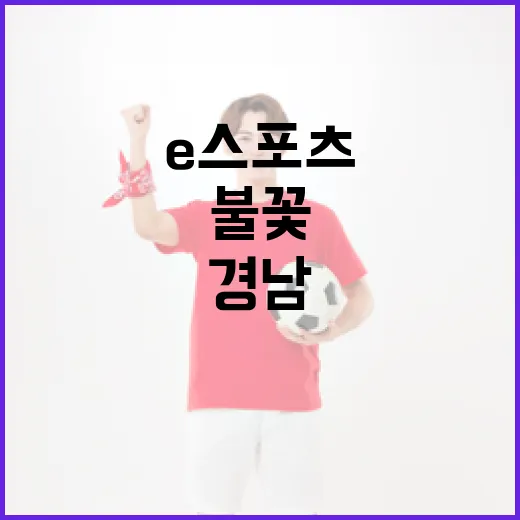 경남 e스포츠 ‘스파클’의 불꽃