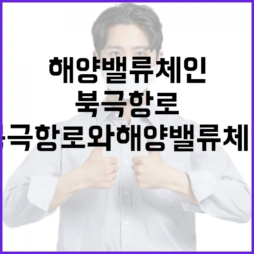 북극항로와 해양 밸류체인 미래를 보다