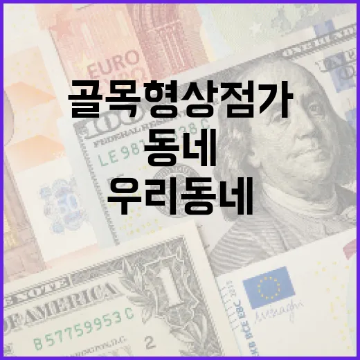 우리 동네 골목형상점가 도전하세요