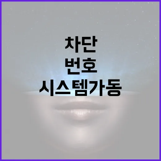 불법스팸 번호 실시간 차단 시스템 가동