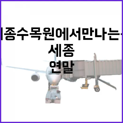 국립세종수목원에서 만나는 특별한 연말