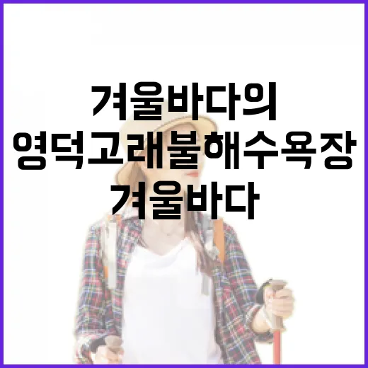 겨울 바다의 고요함, 영덕 고래불해수욕장