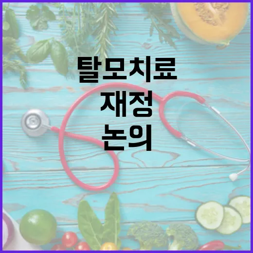 복지부, 탈모 치료 급여 확대와 재정 절감 동시 논의