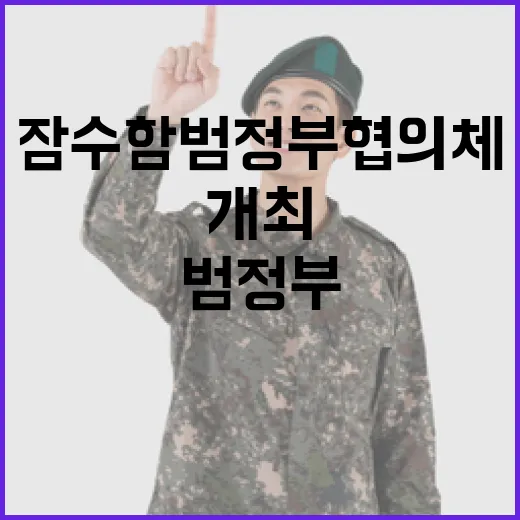 핵추진잠수함 범정부협의체 첫 회의 개최