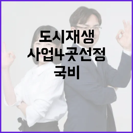 충남 도시재생사업 4곳 선정, 국비 482억 확보