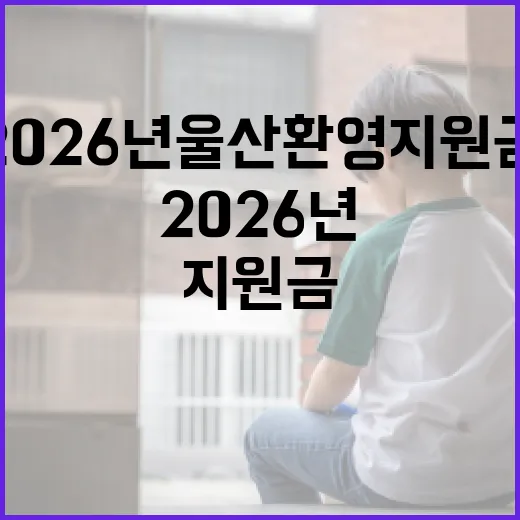 2026년 울산 환영지원금, 온라인 신청 도입