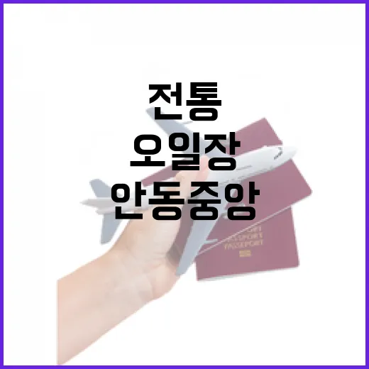 안동중앙신장, 전통의 숨결 가득한 오일장