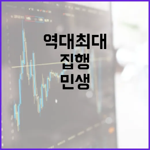 역대 최대 3416억 민생사업 첫날 집행