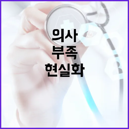 2040년 의사 최대 1만명 부족 현실화 우려