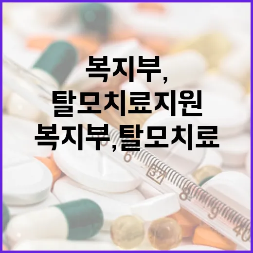 복지부, 탈모 치료 지원 확정 없다고 밝혀