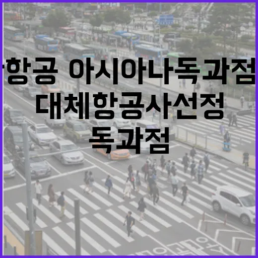 대한항공·아시아나 …