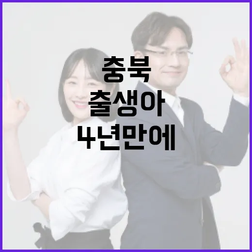 충북, 4년 만에 출생아 8천명대 회복
