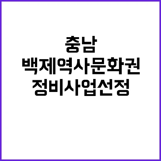 충남 백제 역사문화…