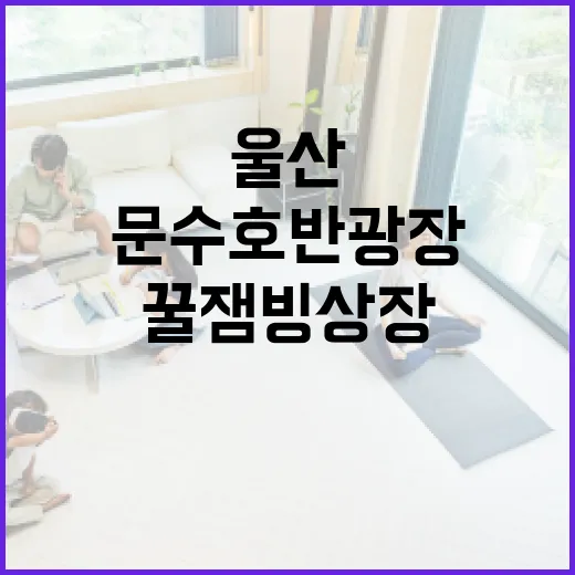 울산 문수호반광장 꿀잼빙상장 개장