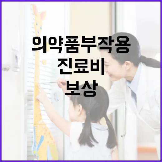 의약품 부작용 보상 강화, 진료비 상한 5000만 원으로