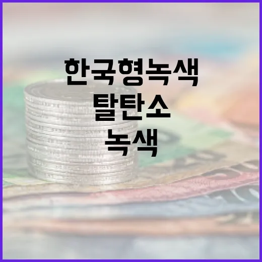 한국형 녹색채권 지원 대폭 확대, 탈탄소 투자 가속