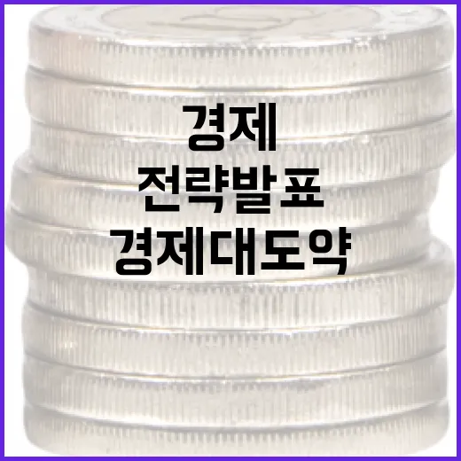 경제 대도약 위한 4대 전략 발표