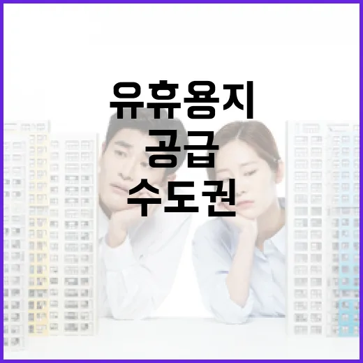 수도권 유휴용지 주택공급 방안 사실은