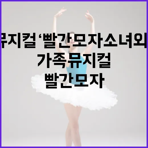 겨울방학 가족 뮤지컬 ‘빨간 모자 소녀와 늑대’